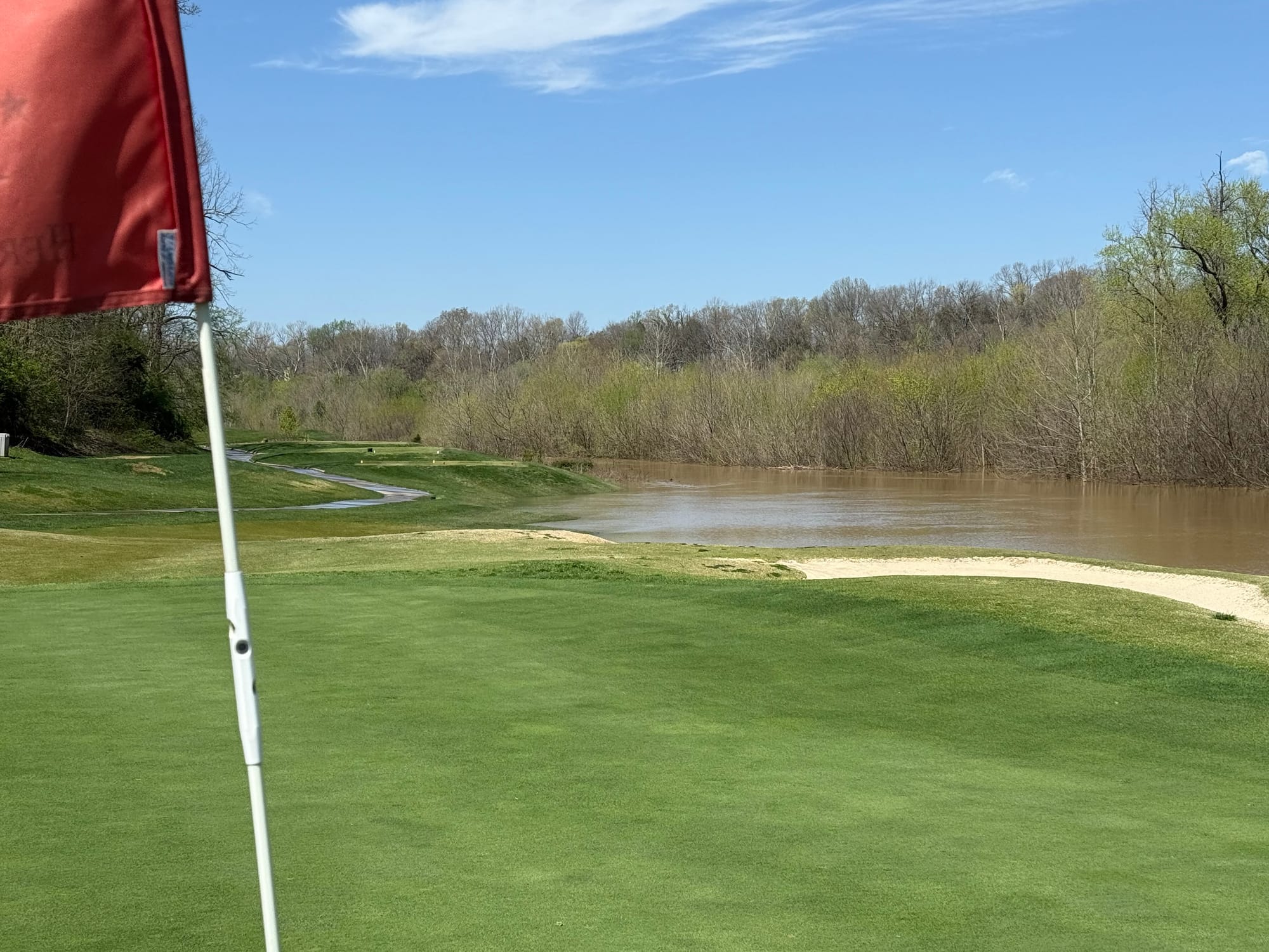 #5 Green looking back at tee box