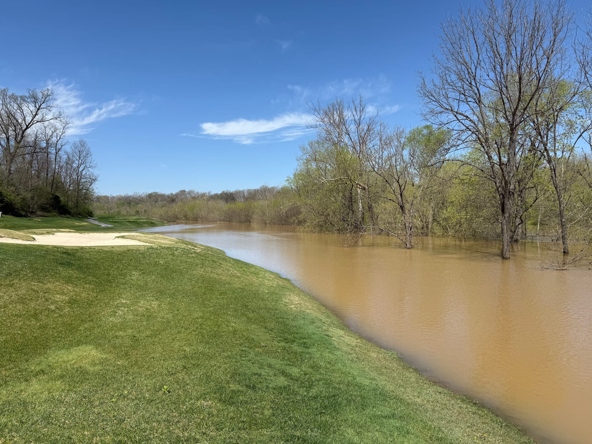 #5 Green looking back at tee box