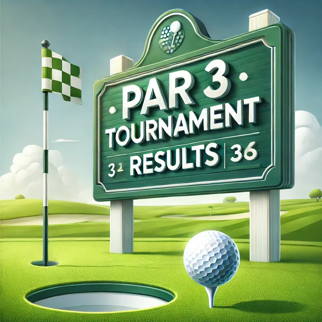 Memorial Par 3 Tournament Results