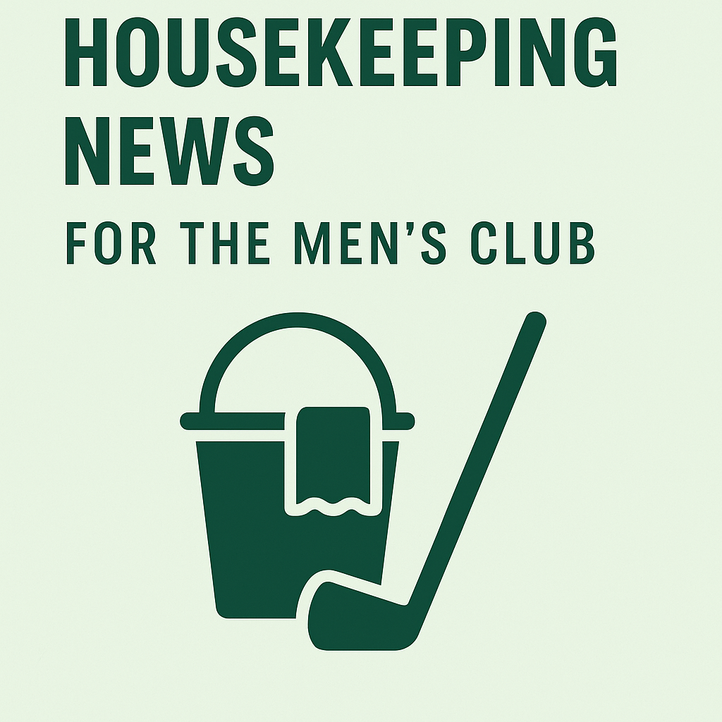 Notes and Housekeeping - May 2025
