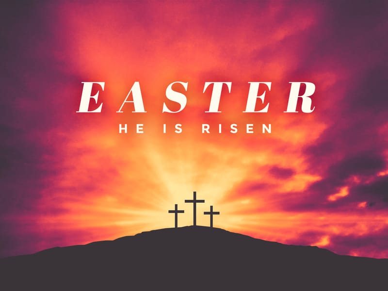 Easter Sunrise Service and breakfast. April 5th @ 7AM.