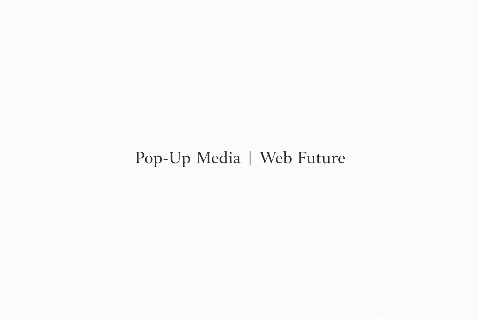 Pop-Up Media anunță un parteneriat strategic cu Web Future