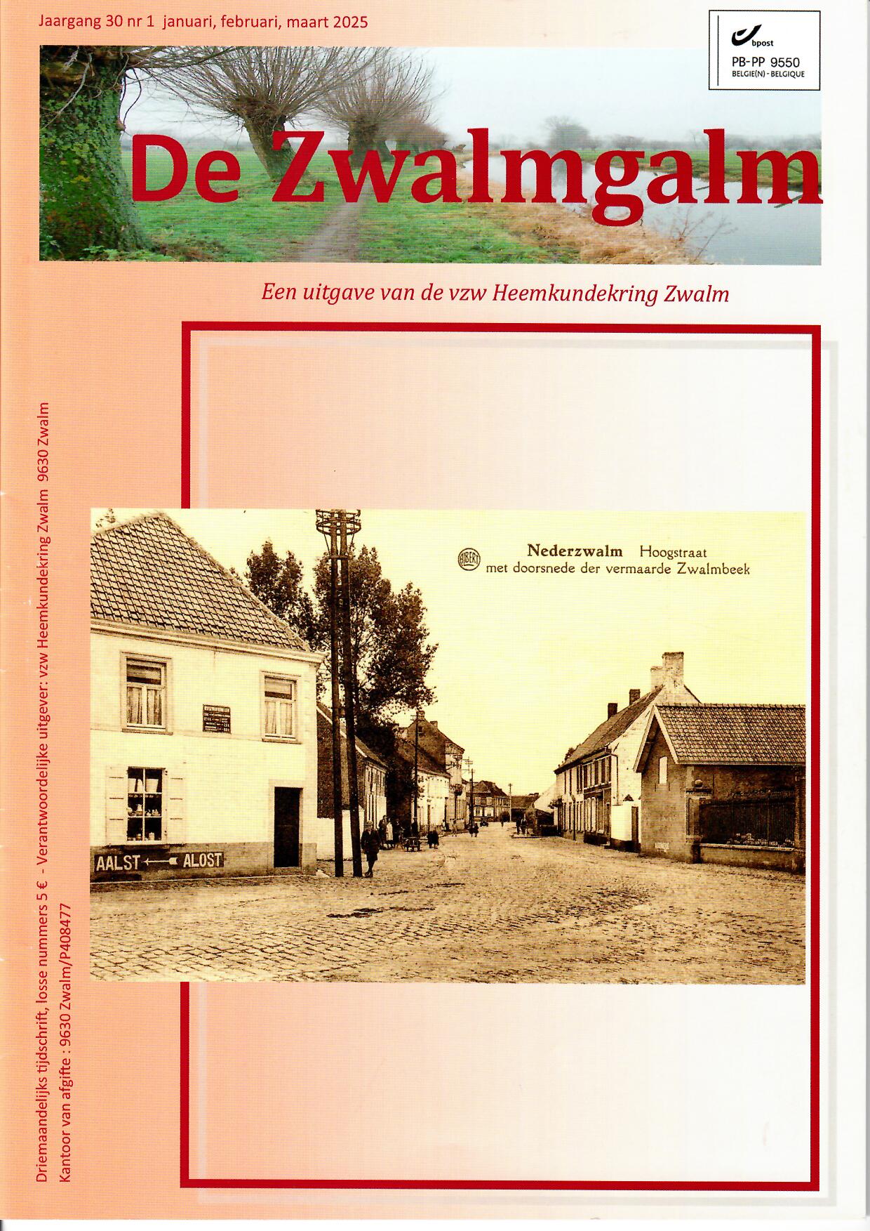 DE ZWALMGALM, JG. 30, 2025 - NR. 1