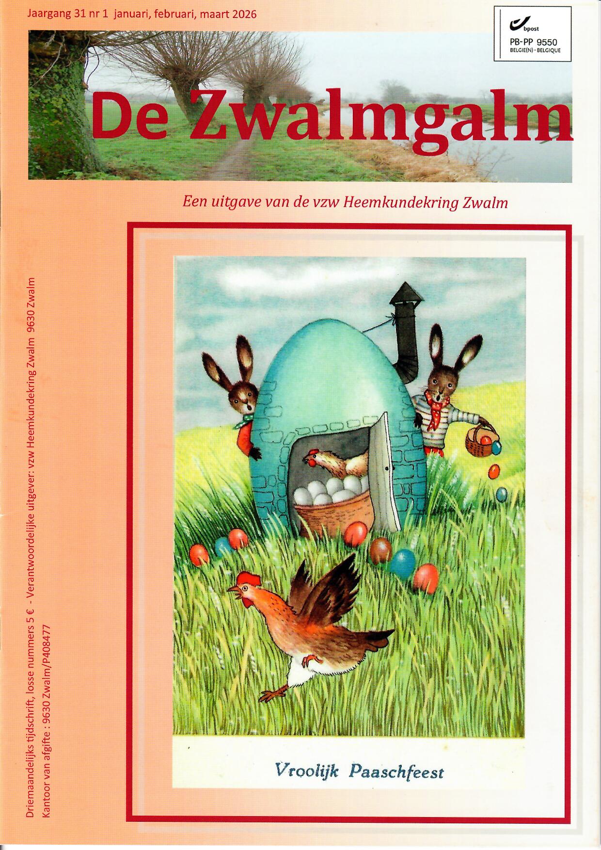 DE ZWALMGALM, JG. 31, 2026 - NR. 1