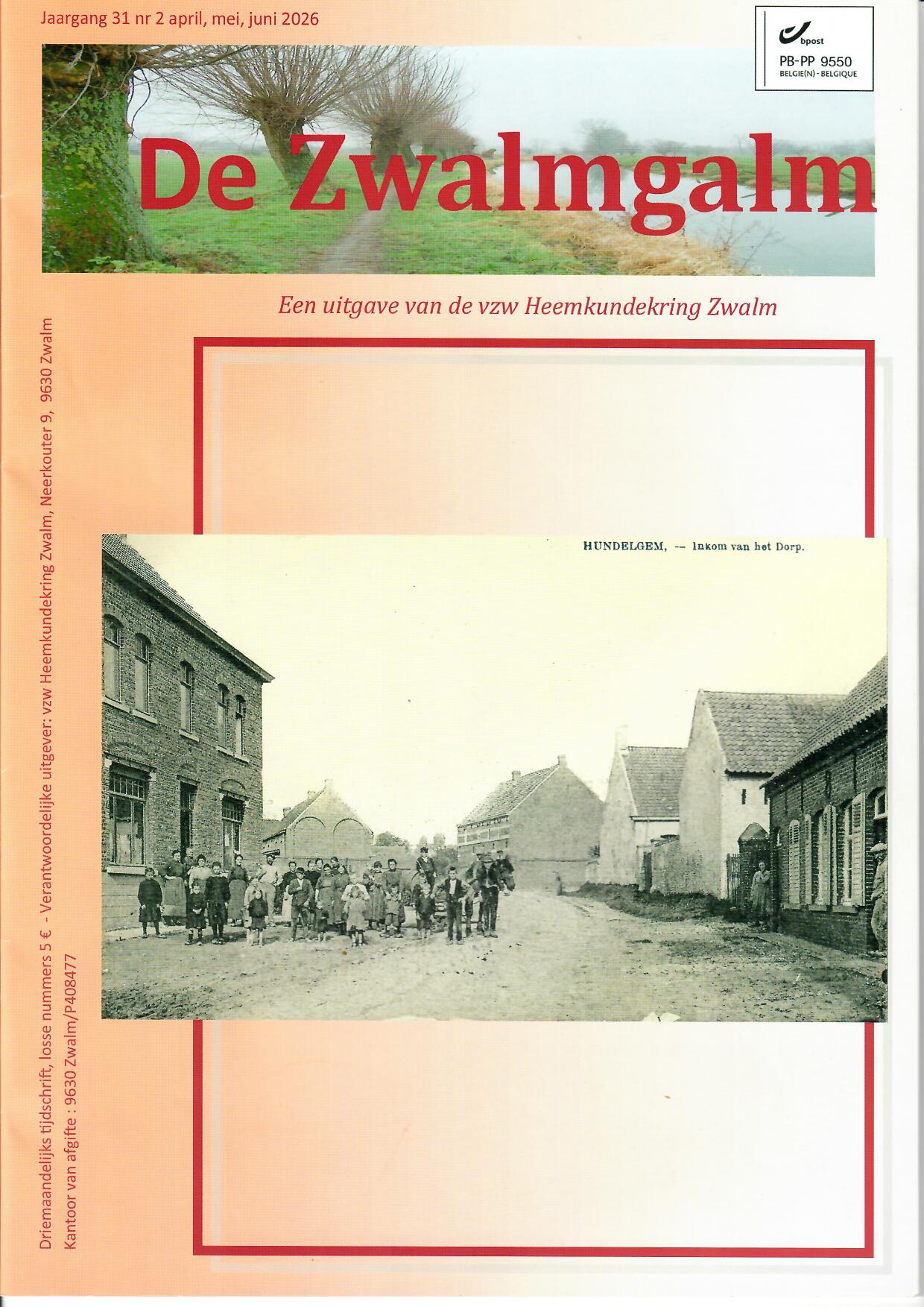 DE ZWALMGALM, JG. 31, 2026 - NR. 2