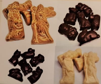 Pralines, suikergoed en sinterklaasverkoop met levering op 17 november 2024 in het lokaal