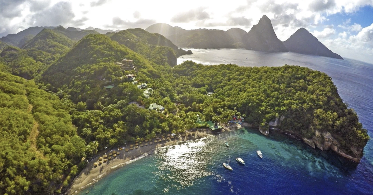 Anse Chastanet, Santa Lucía