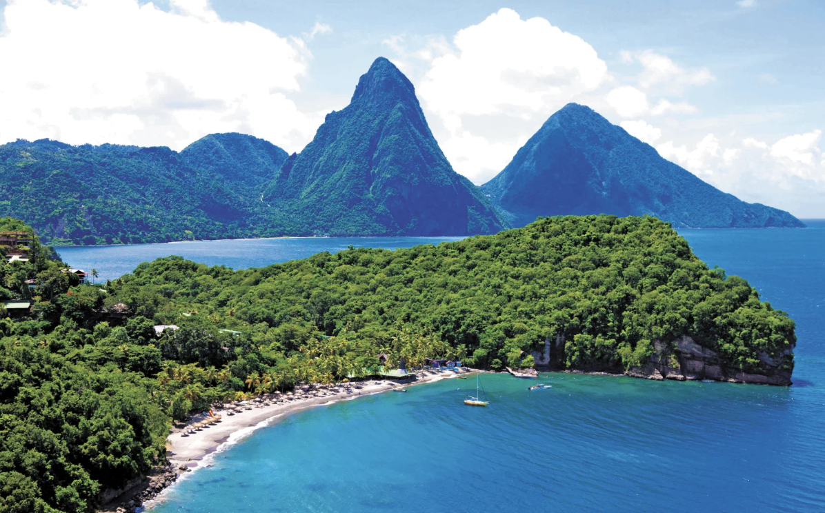 Anse Chastanet, Santa Lucía