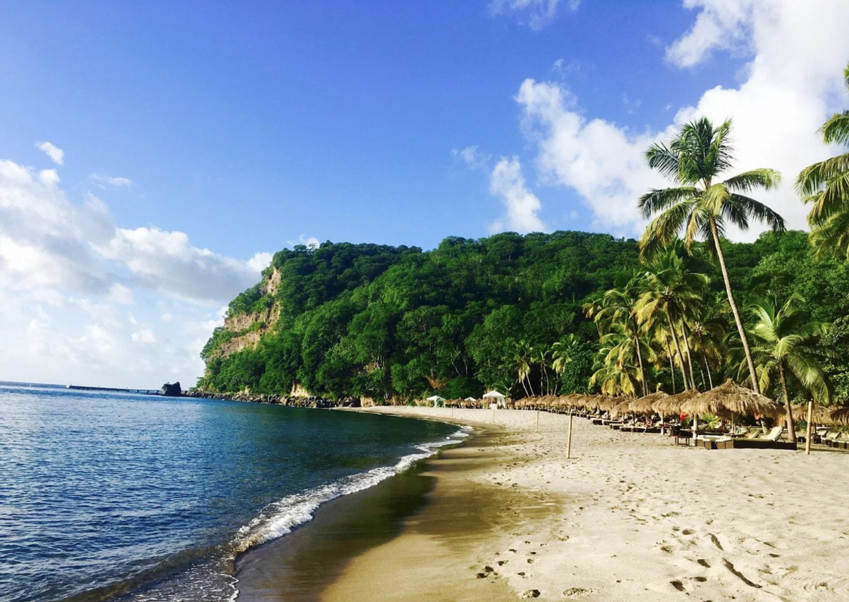 Anse Chastanet, Santa Lucía