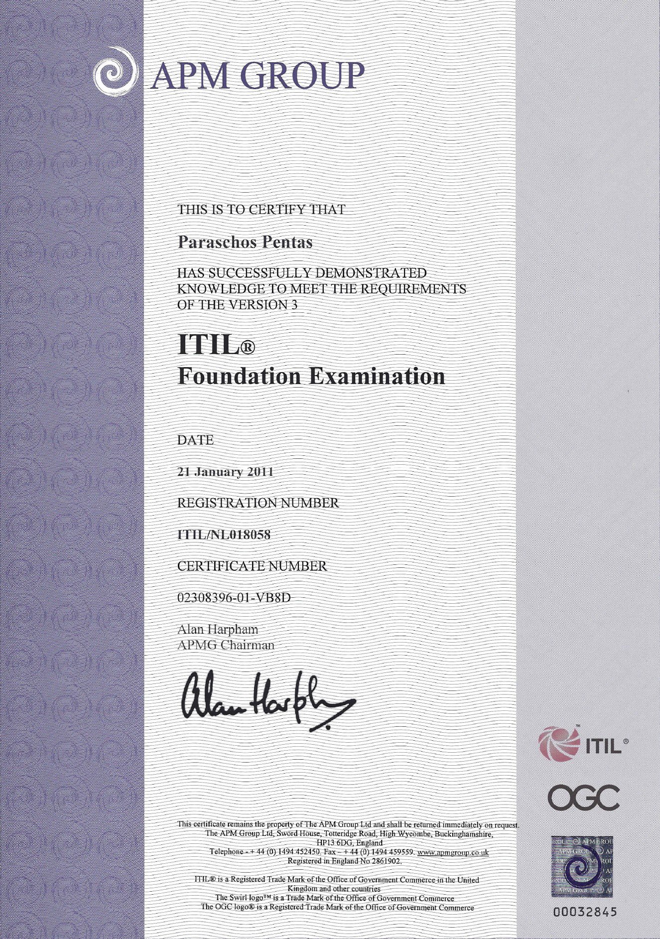 ITIL® V3 Foundation