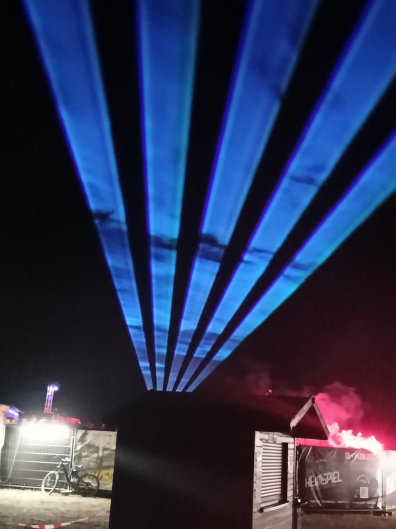 Laser Sky Beam