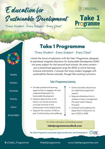 About the Take 1 programme image