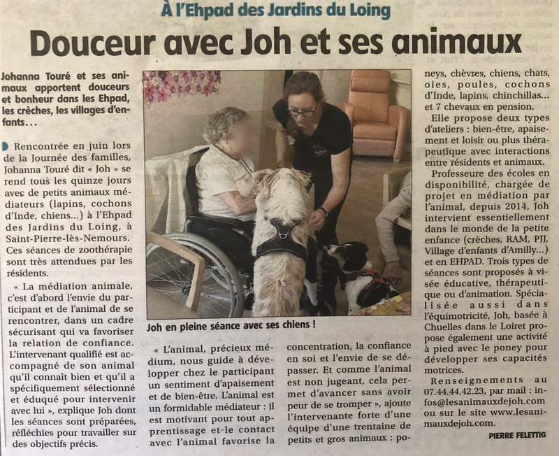 31 juillet 2024 dans l'éclaireur du Gâtinais