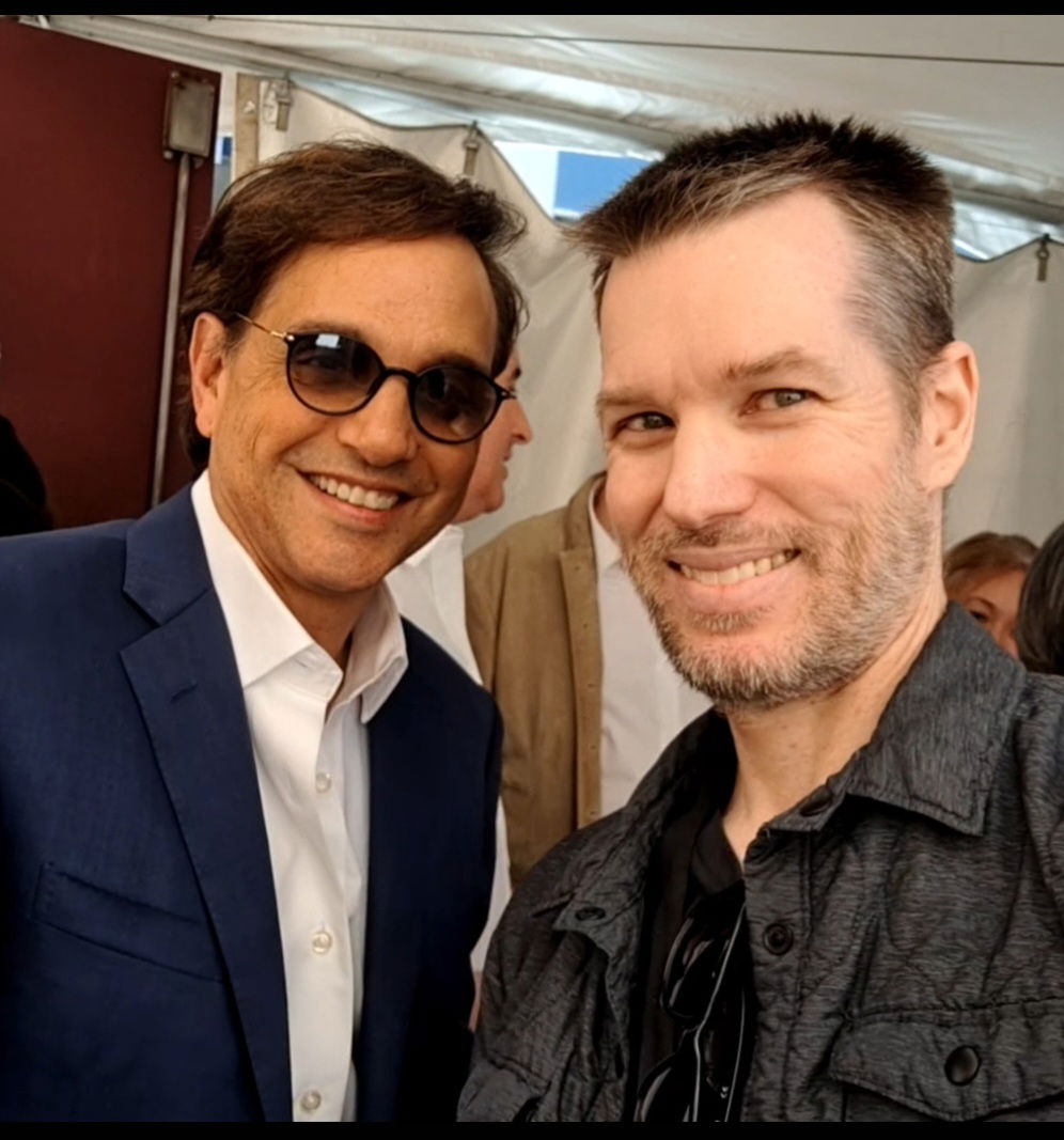 Ralph Macchio with Brenton Tyler Hoffmann