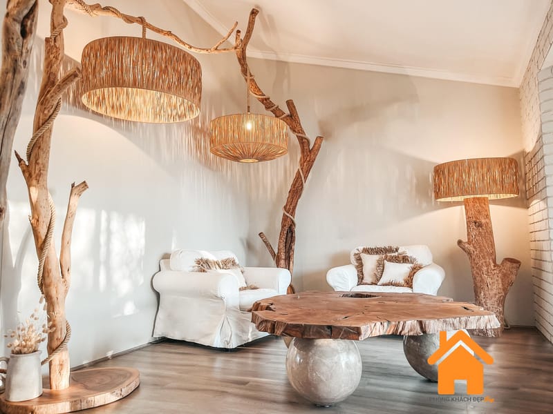 Đèn Trang Trí Thủ Công Từ Cành Cây Khô: Nghệ Thuật Mang Thiên Nhiên Vào Không Gian Sống