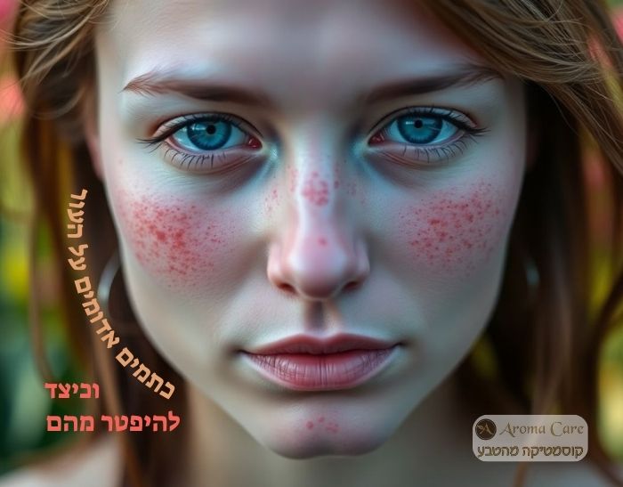 מדוע מופיעים כתמים אדומים על העור וכיצד להיפטר מהם?