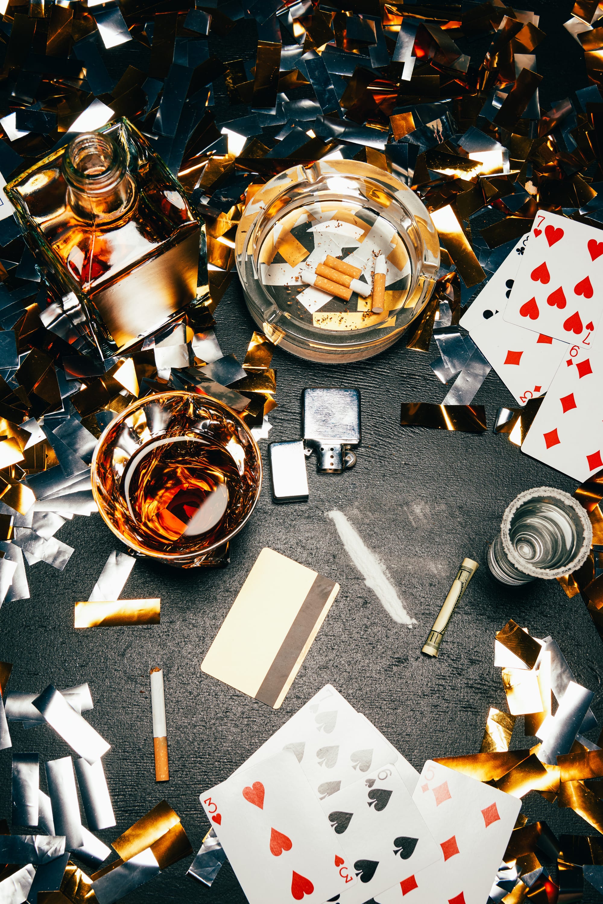 Dipendenze da droghe, alcol o gioco d'azzardo