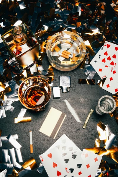 Dipendenze da droghe, alcol o gioco d'azzardo
