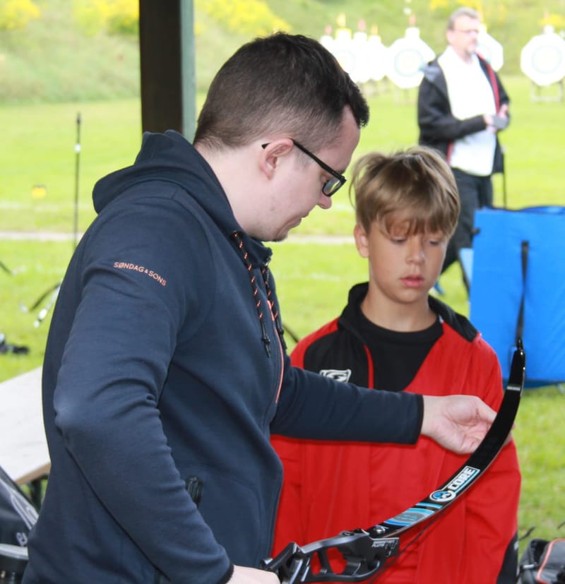 Bogeneinstellung Recurve olympisch