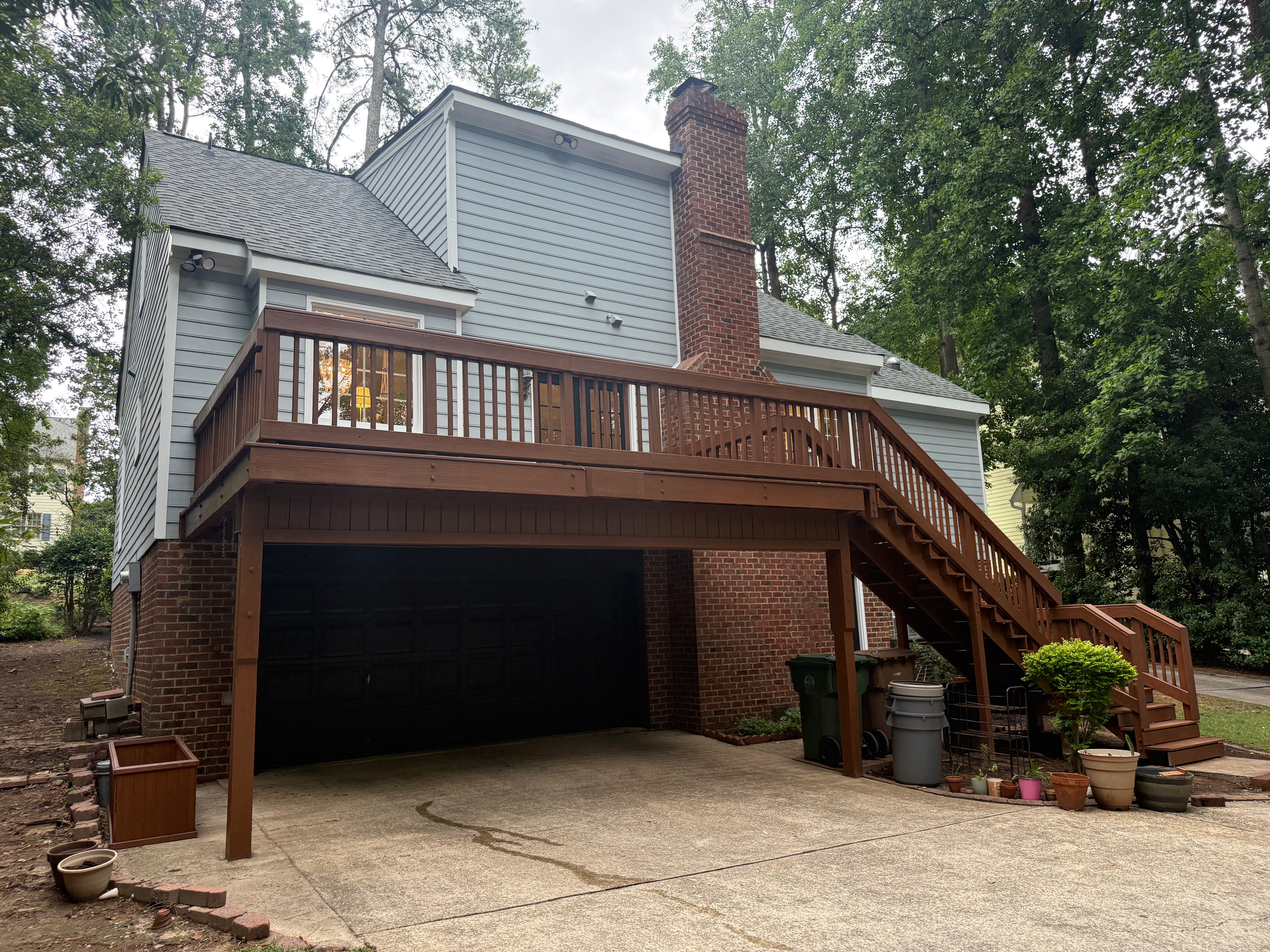 Deck Refinish and Stain