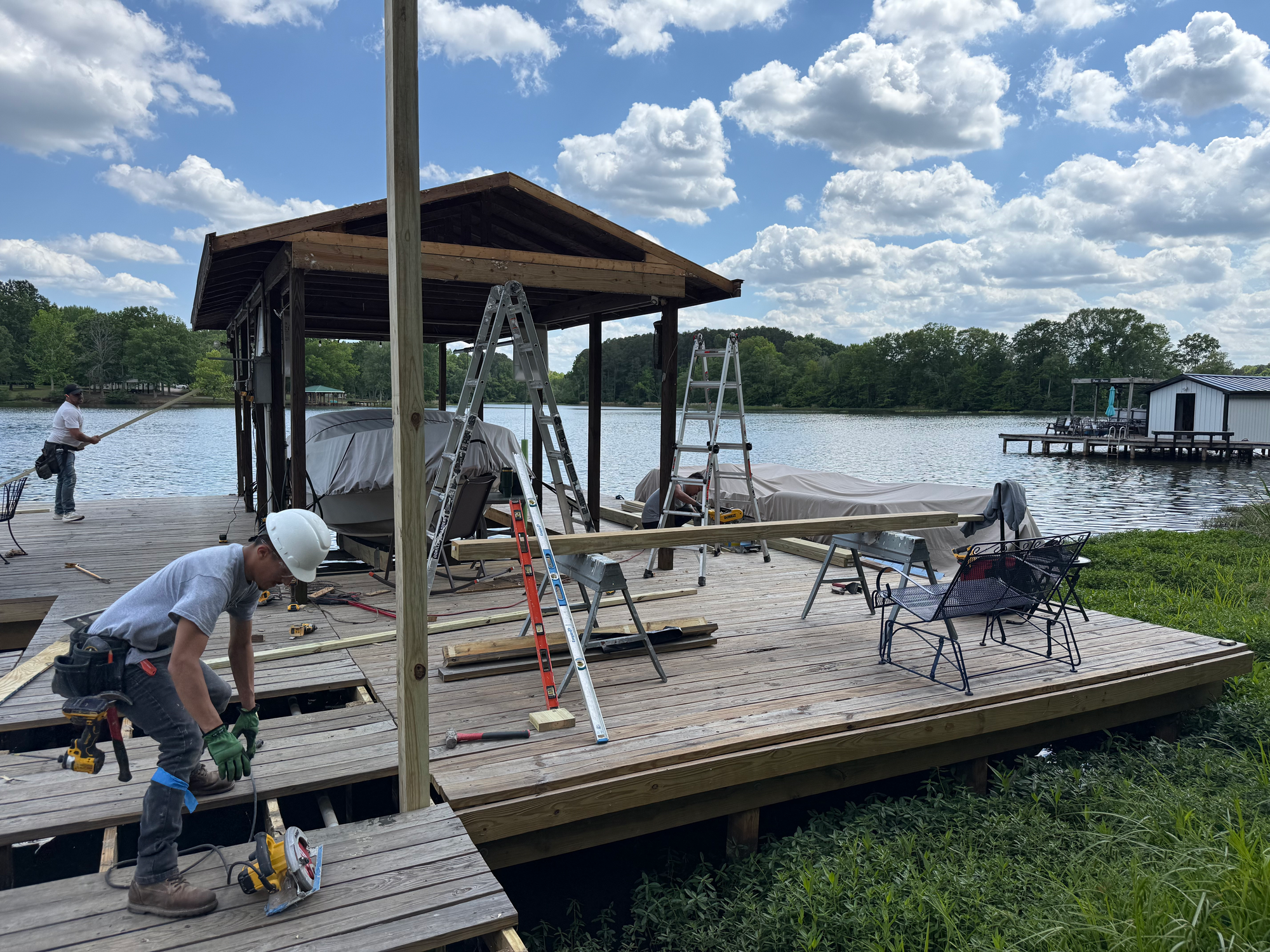 Dock Construction