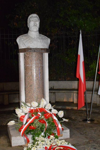 Pomnik Piłsudskiego w Rzymie miejscem polskich obchodów Święta Niepodległości