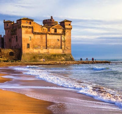 Wybrzeże Lacjum na północ od Rzymu