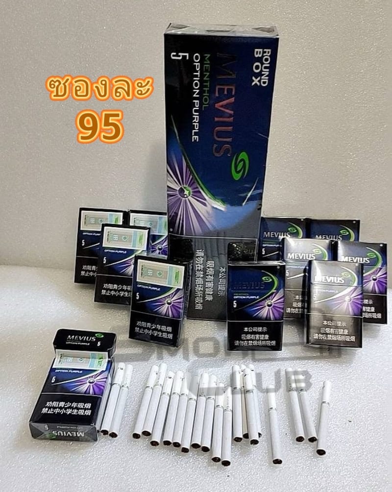 MEVIUS PREMIUM MENTHOL OPTION PURPLE 5