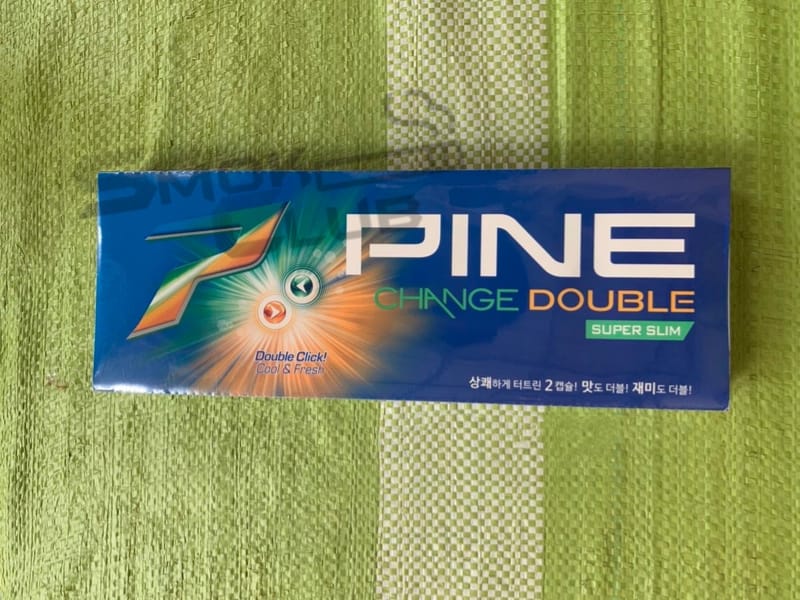 Pine Change Double Orange Applemint (2 เม็ดบีบ)