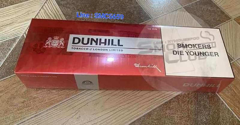 Dunhill แดง ส่งฟรี
