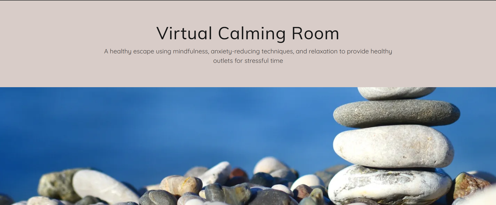 Virtual Calming Room