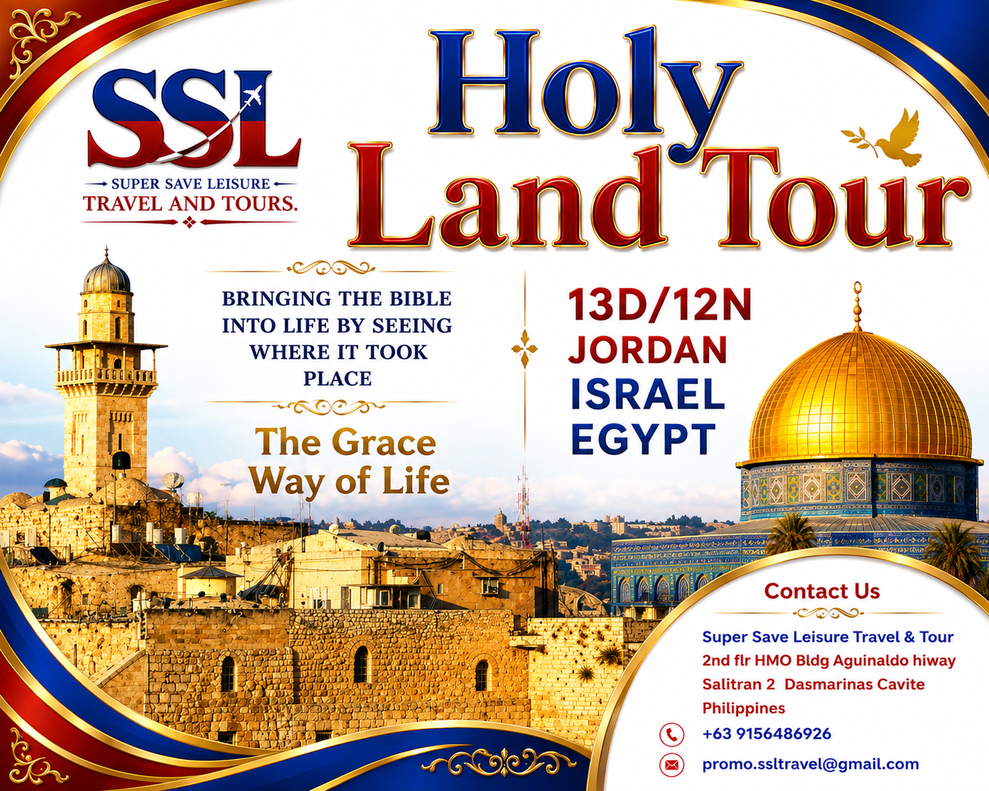 BIBLICAL SITES IN ISRAEL - HOLY LAND TOUR