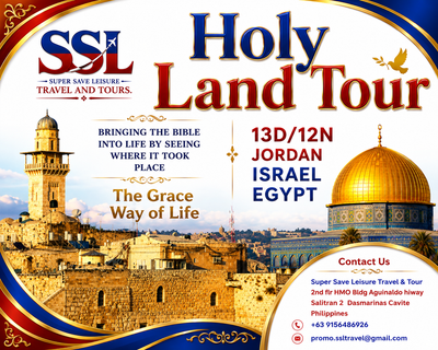 BIBLICAL SITES IN ISRAEL - HOLY LAND TOUR