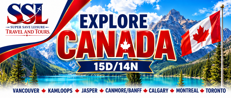 15 DAYS, 14 NIGHTS IN CANADA
