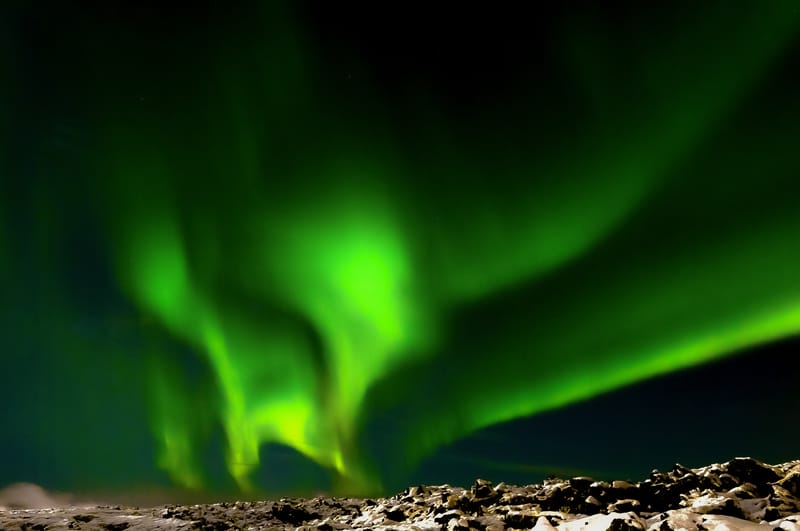Aurora boreale alle Lofoten