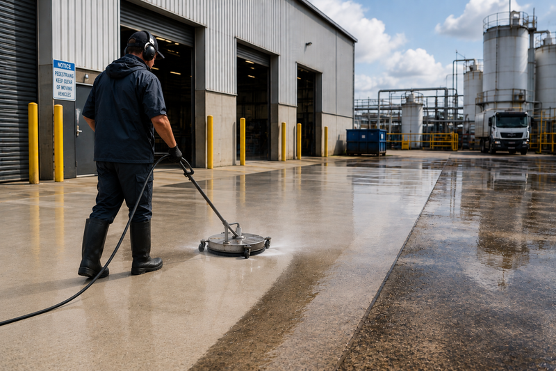 Commercial and Industrial Pressure Washing