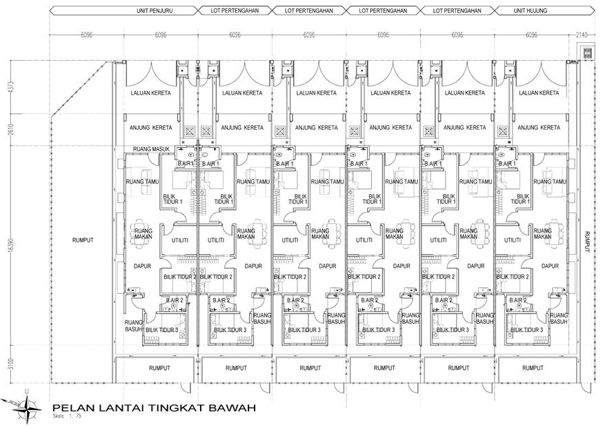 Pelan lantai Taman Jenjarom Permai