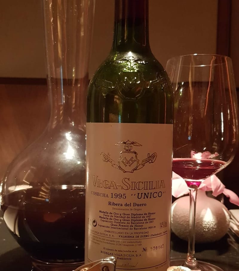 Tasting Time Itself – Vega Sicilia Único 1995