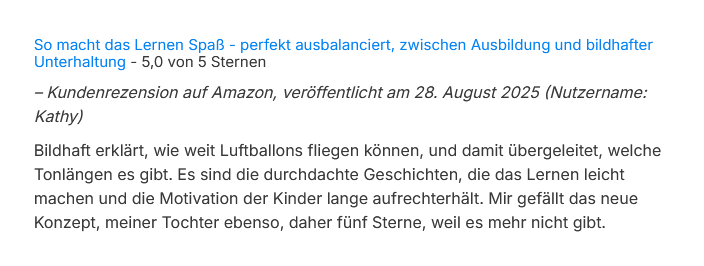 Rezensionen