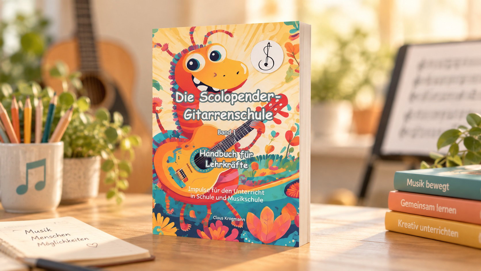 Die Scolopender-Gitarrenschule Band 1 - Handbuch für Lehrkräfte