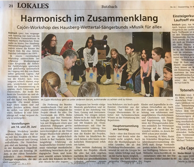 Harmonisch im Zusammenklang