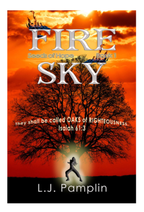 Christmas-themed book cover image with bright colors, train and ornaments