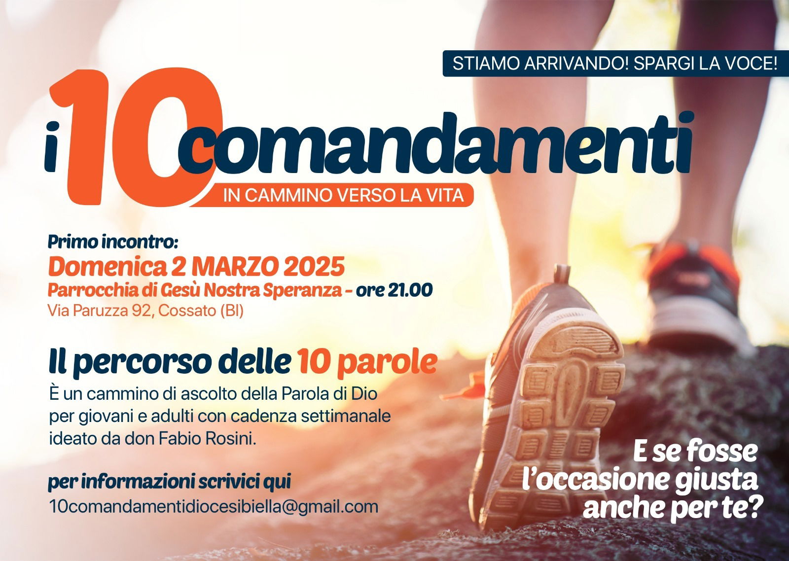 10 Comandamenti: si riparte domenica 2 marzo!