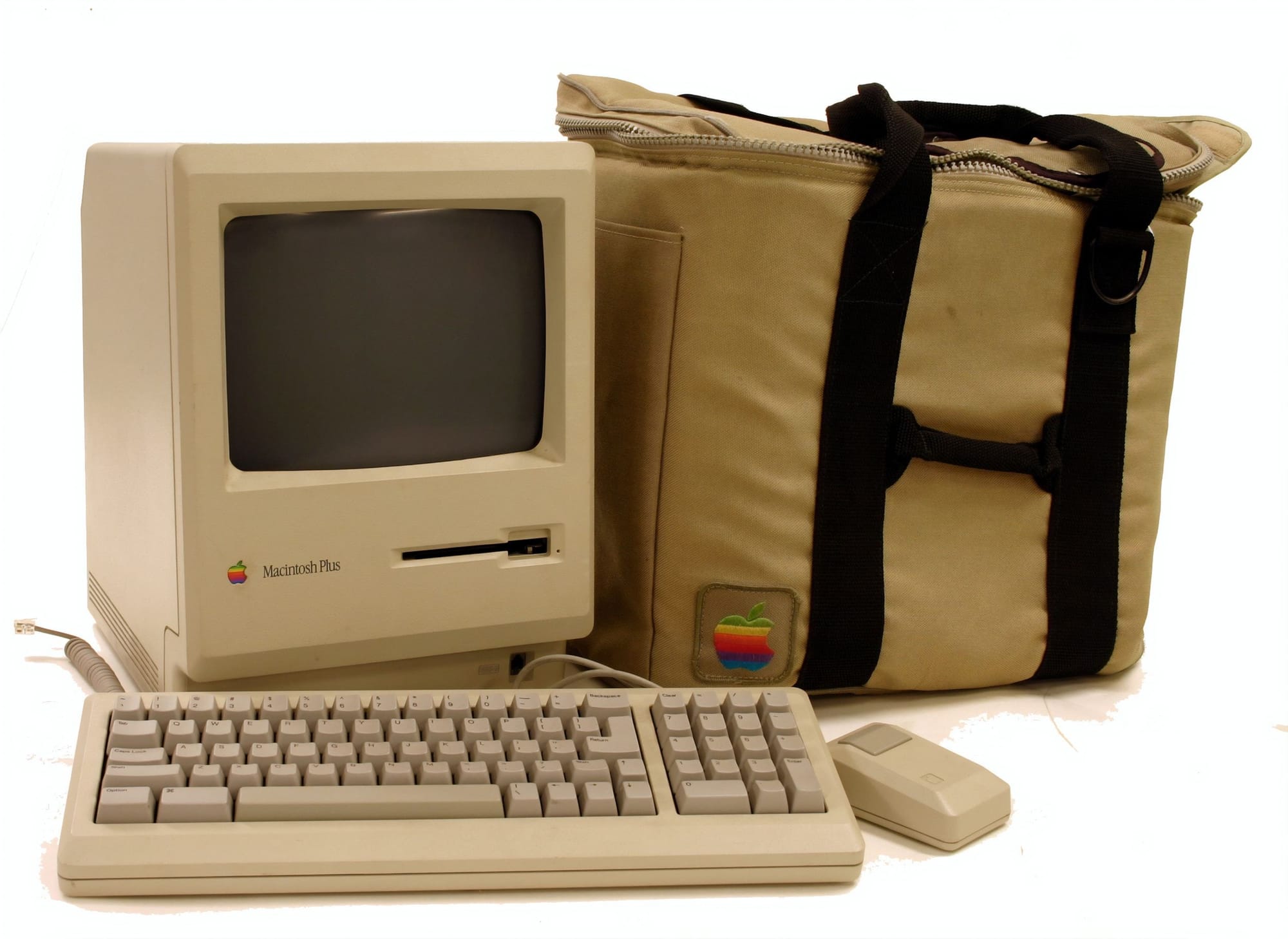 Computer in carrying case Mac