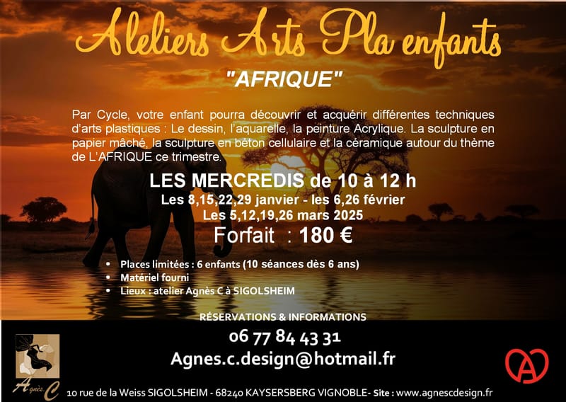 ATELIERS ARTS PLA ENFANTS
