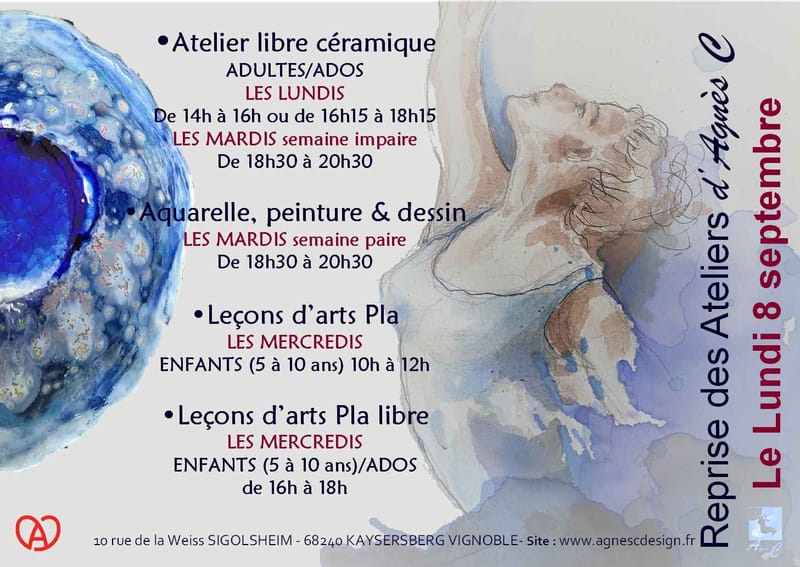 Reprise des Ateliers Agnès c