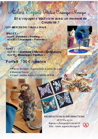 ATELIERS ENFANTS ETE