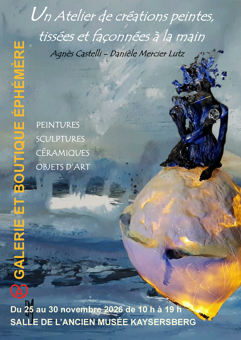 BOUTIQUE et EXPO Ephèmère Noel