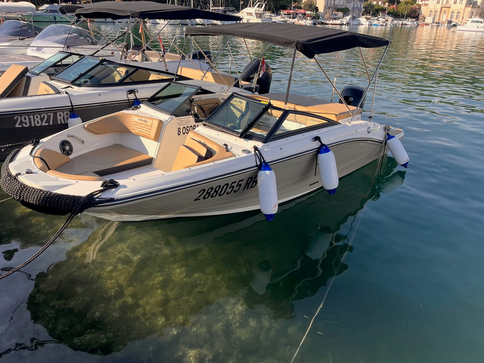 SEA RAY 190 spx mit Mercury 150 PS
