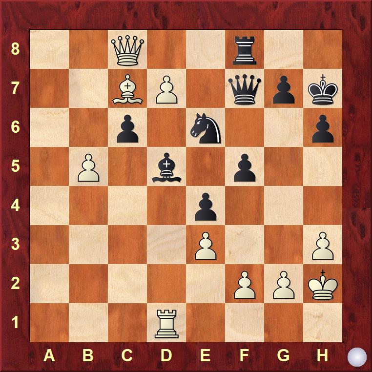 Ejercicio Nº 21 Juegan Blancas